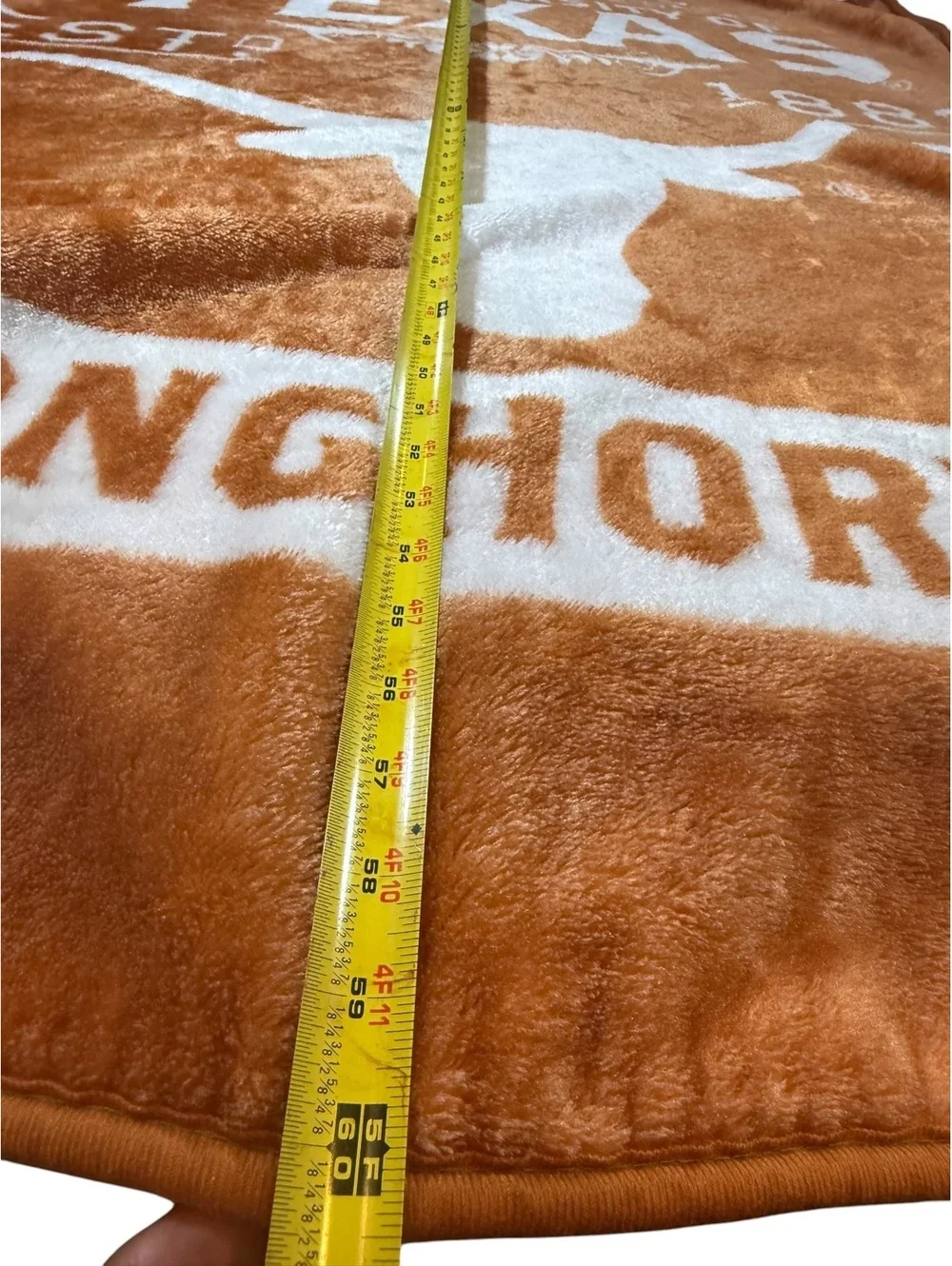 Texas Longhorns throw blanket